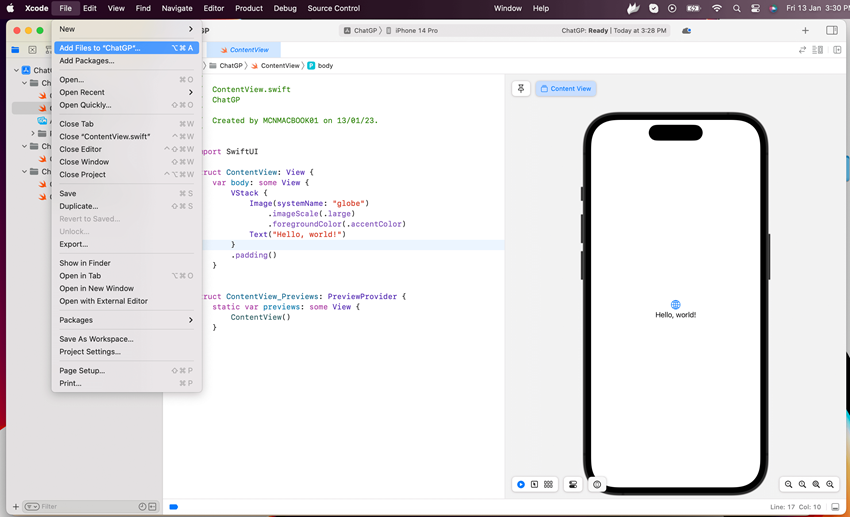 ChatGPT : ChatBot in SwiftUI